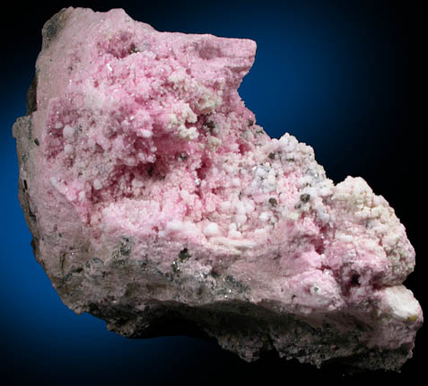 Rhodonite, Calcite, Quartz, Pyrite from Pachapaqui District, Bolognesi Province, Ancash Department, Peru