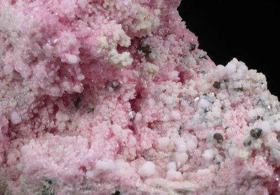 Rhodonite, Calcite, Quartz, Pyrite from Pachapaqui District, Bolognesi Province, Ancash Department, Peru