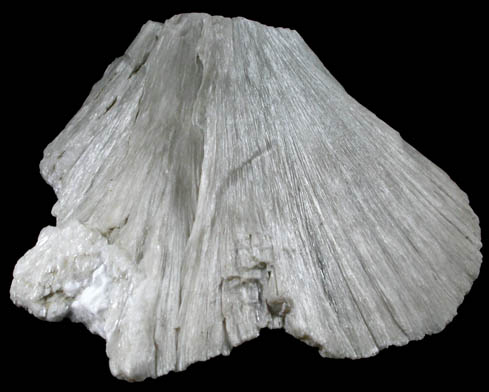 Ulexite (fan-shaped formation) from Kramer District, Boron, Kern County, California