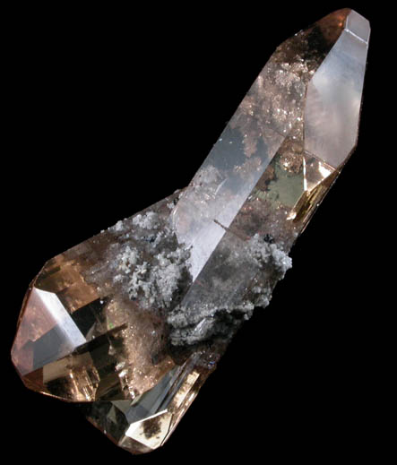 Topaz with rhyolite inclusions from Pismire Wash area, Thomas Mountains, Juab County, Utah