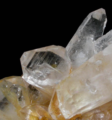 Quartz (Japan Law-twinned) from Chico Prospect, King County, Washington