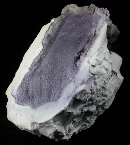 Fluorite with Opal var. Hyalite from Thomas Range, Juab County, Utah