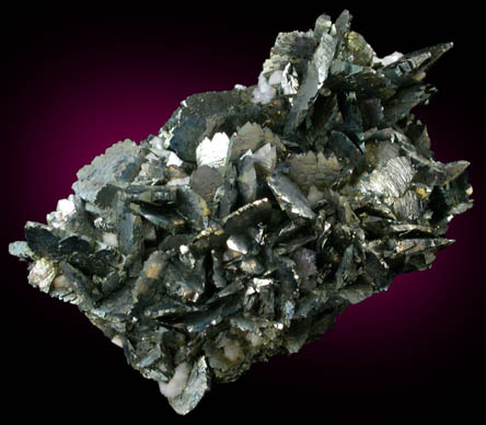 Marcasite with Calcite from Mina de Reocn, Cantabria, Spain