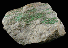 Muscovite var. Fuchsite from Wolf Neck, Freeport, Maine