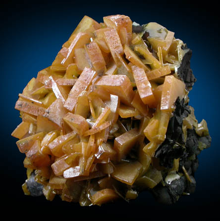 Wulfenite from Glove Mine, Santa Rita Mountains, Santa Cruz County, Arizona