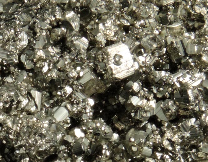 Pyrite from Huaron District, Cerro de Pasco Province, Pasco Department, Peru