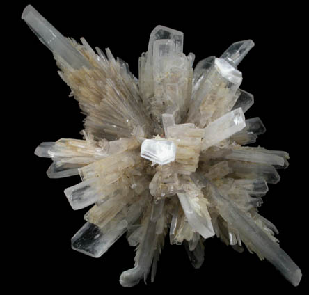 Gypsum var. Selenite from Angervilliers, 45 km SSW of Paris, Essonne, Ile-de-France, France