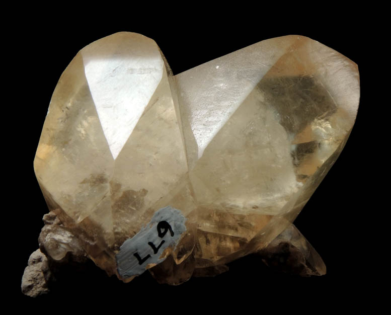 Calcite from Stoneco Auglaize Quarry, Junction, Paulding County, Ohio