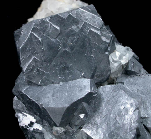 Galena with Quartz and Ankerite from Smallcleugh Mine, Nenthead, Alston Moor, Cumbria, England