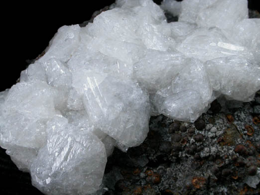 Chabazite var. Phacolite Twins from Cam No. 1 Quarry, Londonderry, Northern Ireland