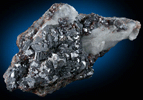 Sphalerite and Quartz from Moll Doyle Mine, Zinc Stope, Glendasan, County Wicklow, Ireland