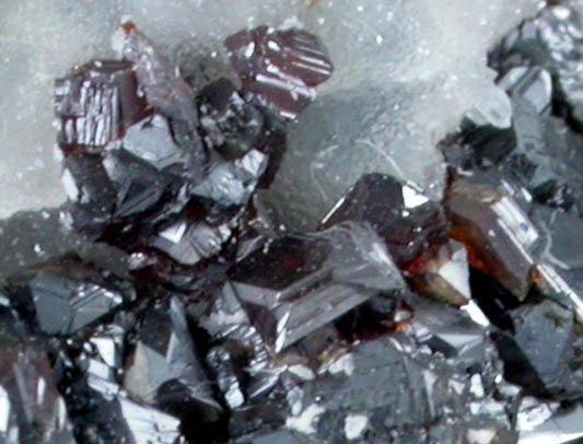 Sphalerite and Quartz from Moll Doyle Mine, Zinc Stope, Glendasan, County Wicklow, Ireland