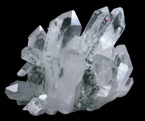 Quartz with Chlorite from Ardamore, Dingle, County Kerry, Ireland