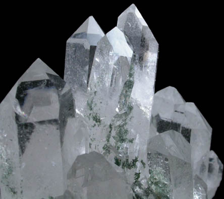 Quartz with Chlorite from Ardamore, Dingle, County Kerry, Ireland