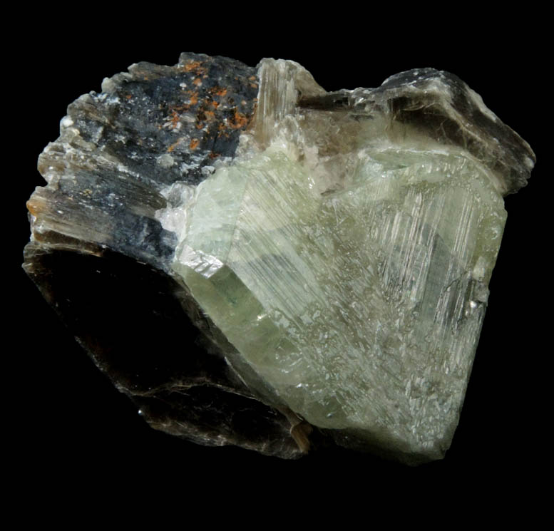 Chrysoberyl (V-twinned crystals) from Rio das Pratinhas, Arataca, Bahia, Brazil