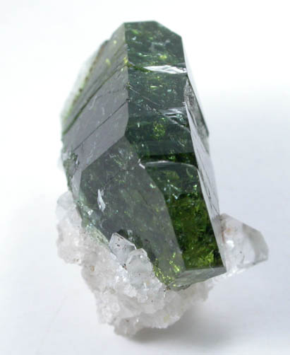 Uvite Tourmaline on Magnesite from Brumado District, Serra das guas, Bahia, Brazil