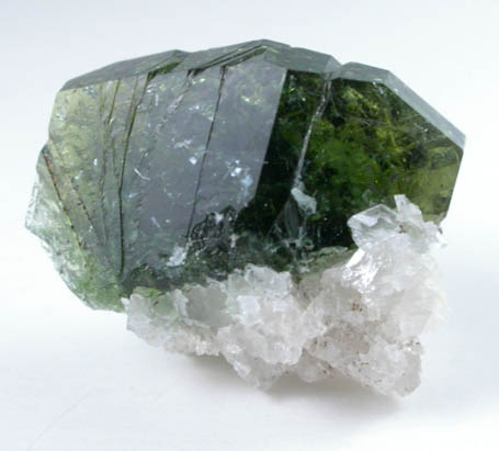 Uvite Tourmaline on Magnesite from Brumado District, Serra das guas, Bahia, Brazil