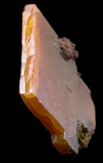 Wulfenite (twinned crystals) from Sierra de Los Lamentos, Chihuahua, Mexico