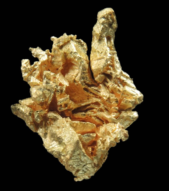 Gold from Eugene Mountains, Humboldt County, Nevada