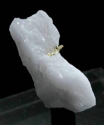 Gold in Quartz from Harvard Open Pit Mine, Jamestown, Tuolumne County, California