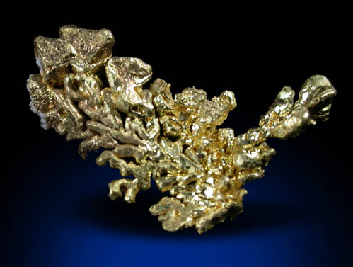 Gold from Eagle's Nest Mine, Michigan Bluff District, Placer County, California