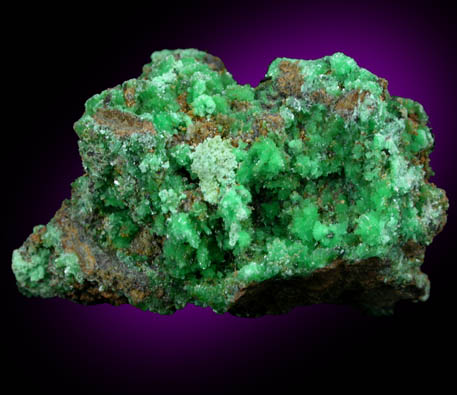 Annabergite from Kamareza Mine, Lavrion (Laurium) Mining District, Attica Peninsula, Greece