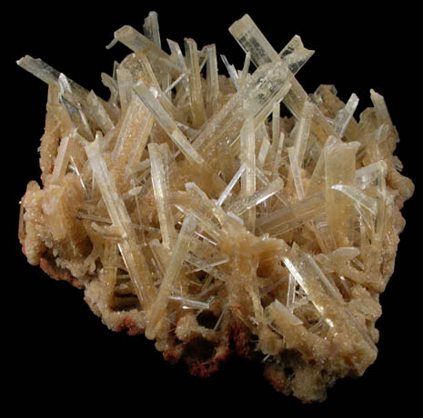 Gypsum var. Selenite from Polkowice Mine, Legnica, Lower Silesia, Poland