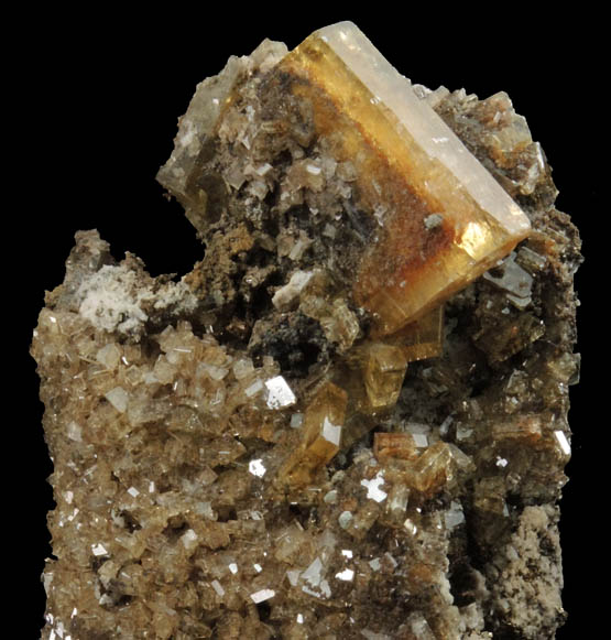 Barite from Magma Mine, Superior District, Pinal County, Arizona