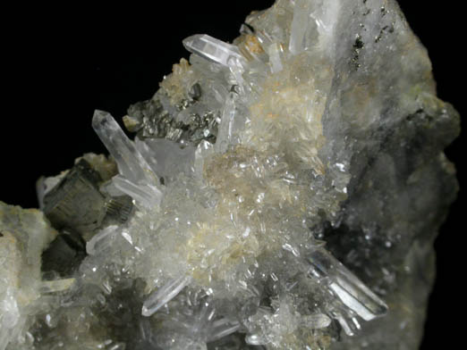 Quartz with Pyrite from Silver King Mine, Park City District, Summit County, Utah