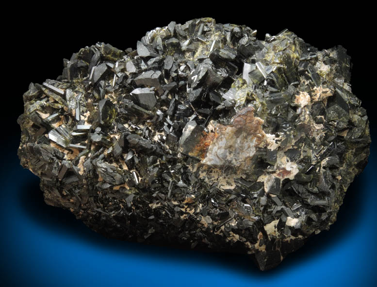 Epidote with Quartz from Green Monster Mountain, south of Sulzer, Prince of Wales Island, Alaska