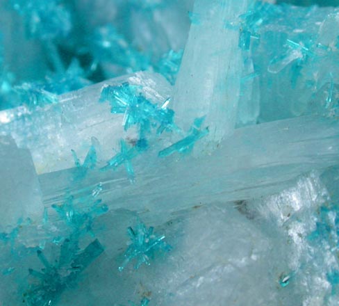 Cavansite with Stilbite-Ca from Wagholi Quarry, Maharashtra, India