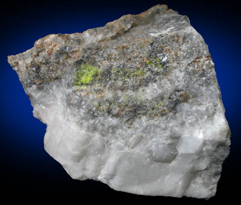 Greenockite, Graphite, Calcite, Dolomite from Franklin-Ogdensburg District, Sussex County, New Jersey