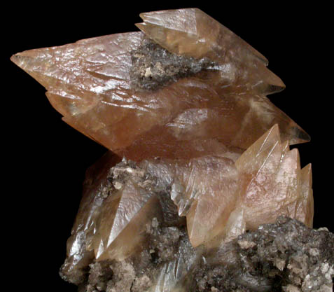 Calcite from Pugh Quarry, 6 km NNW of Custar, Wood County, Ohio