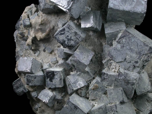 Galena from Tri-State Lead-Zinc Mining District, near Joplin, Jasper County, Missouri