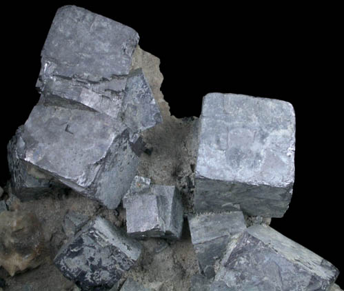 Galena from Tri-State Lead-Zinc Mining District, near Joplin, Jasper County, Missouri