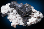 Sphalerite and Chalcopyrite on Dolomite from Tri-State Lead-Zinc Mining District, near Joplin, Jasper County, Missouri