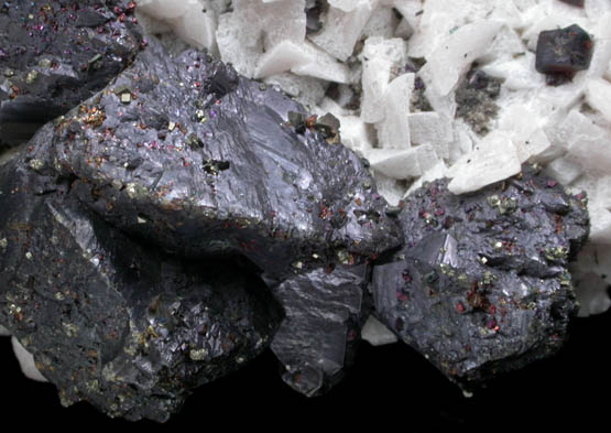 Sphalerite and Chalcopyrite on Dolomite from Tri-State Lead-Zinc Mining District, near Joplin, Jasper County, Missouri