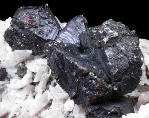 Sphalerite and Chalcopyrite on Dolomite from Tri-State Lead-Zinc Mining District, near Joplin, Jasper County, Missouri