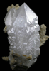 Quartz with Calcite from Santa Eulalia District, Aquiles Serdán, Chihuahua, Mexico