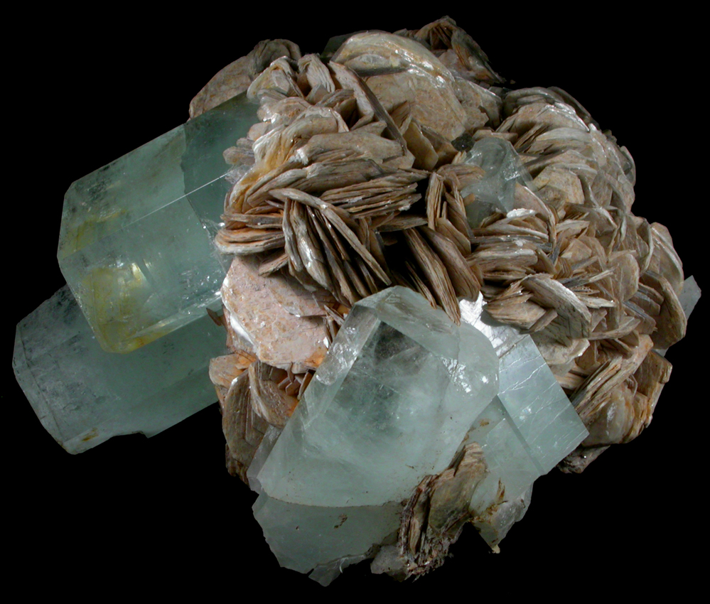 Beryl var. Aquamarine from Shigar Valley, Skardu District, Gilgit-Baltistan, Pakistan