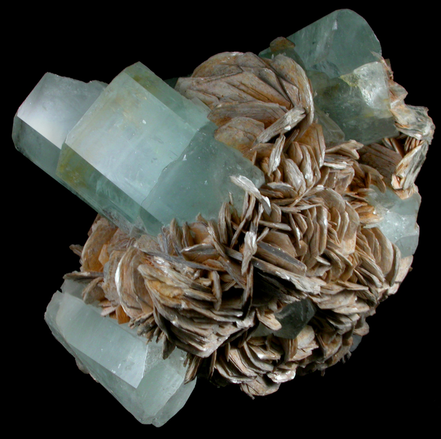 Beryl var. Aquamarine from Shigar Valley, Skardu District, Gilgit-Baltistan, Pakistan