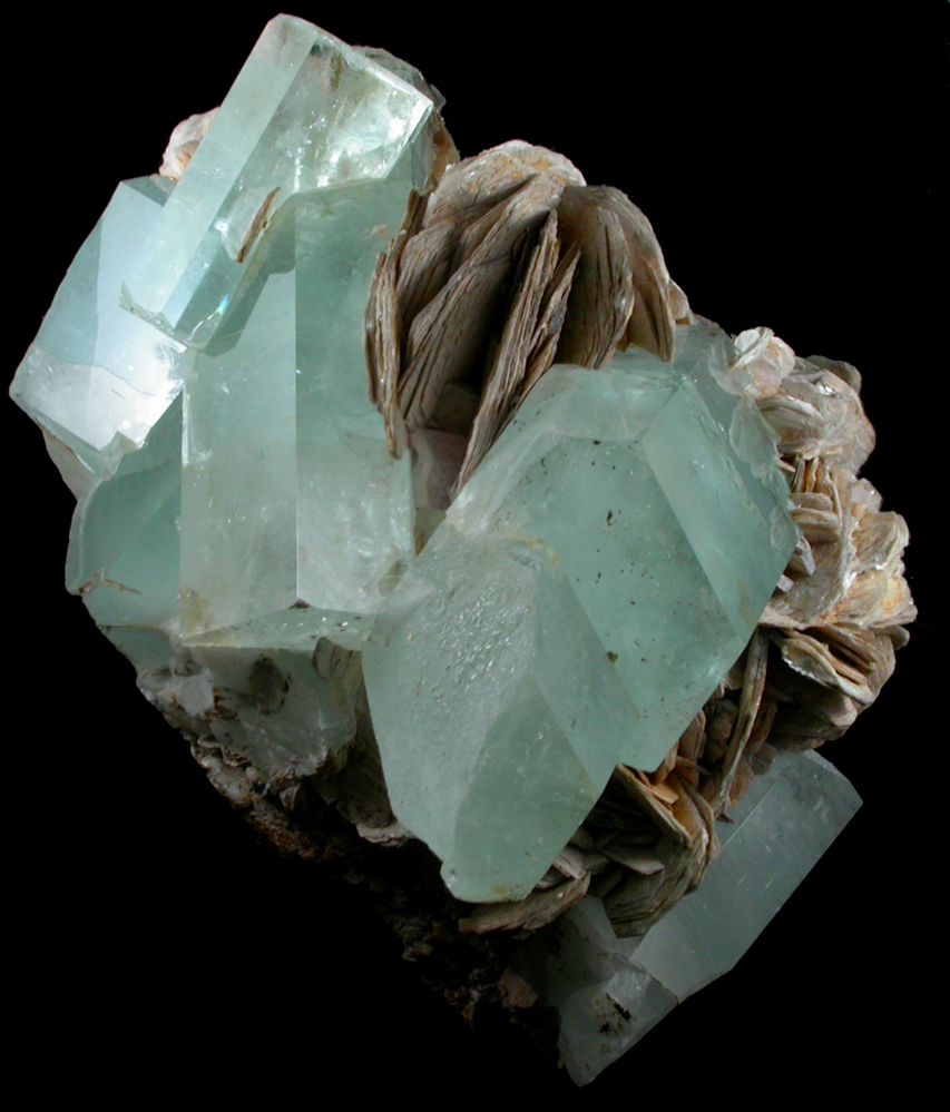 Beryl var. Aquamarine from Shigar Valley, Skardu District, Gilgit-Baltistan, Pakistan