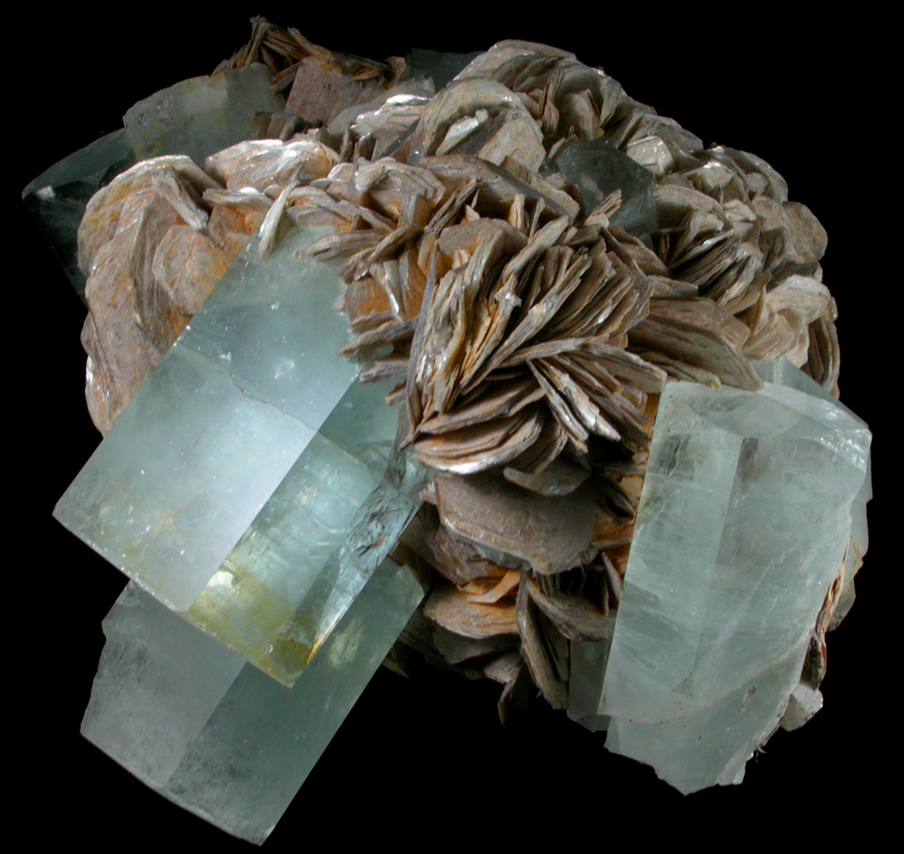 Beryl var. Aquamarine from Shigar Valley, Skardu District, Gilgit-Baltistan, Pakistan