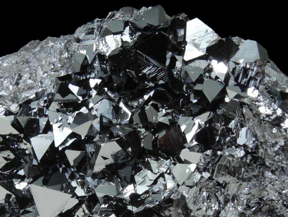 Hausmannite from Wessels Mine, Kalahari Manganese Field, Northern Cape Province, South Africa