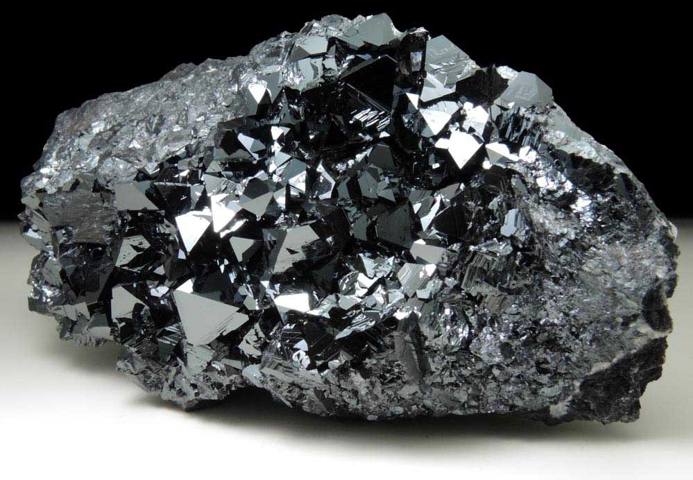 Hausmannite from Wessels Mine, Kalahari Manganese Field, Northern Cape Province, South Africa