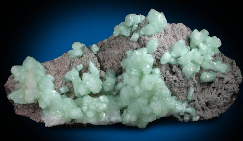 Apophyllite and Stilbite on Heulandite from Lonavala Quarry, Pune District, Maharashtra, India