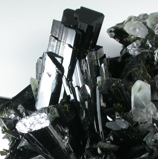 Epidote with Quartz from Green Monster Claim, south of Sulzer, Green Monster Mountain, Prince of Wales Island, Alaska