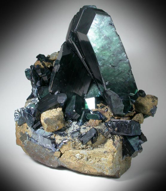 Vivianite from Morococala District, Oruro Department, Bolivia