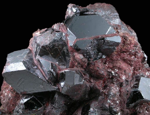 Rutile with Quartz and Pyrophyllite from Graves Mountain, 19.5 km east of Washington, Lincoln County, Georgia