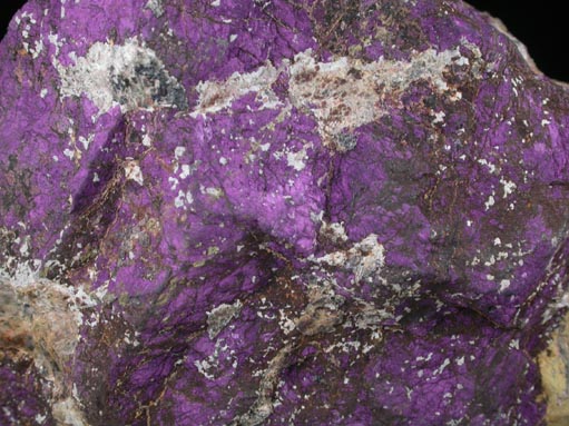 Purpurite with Alluaudite and Muscovite from Storm Mountain District, Larimer County, Colorado
